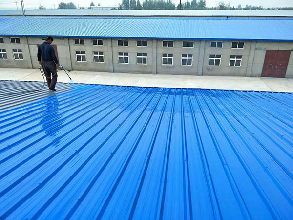 定日 彩钢瓦喷漆翻新工业厂房、仓库